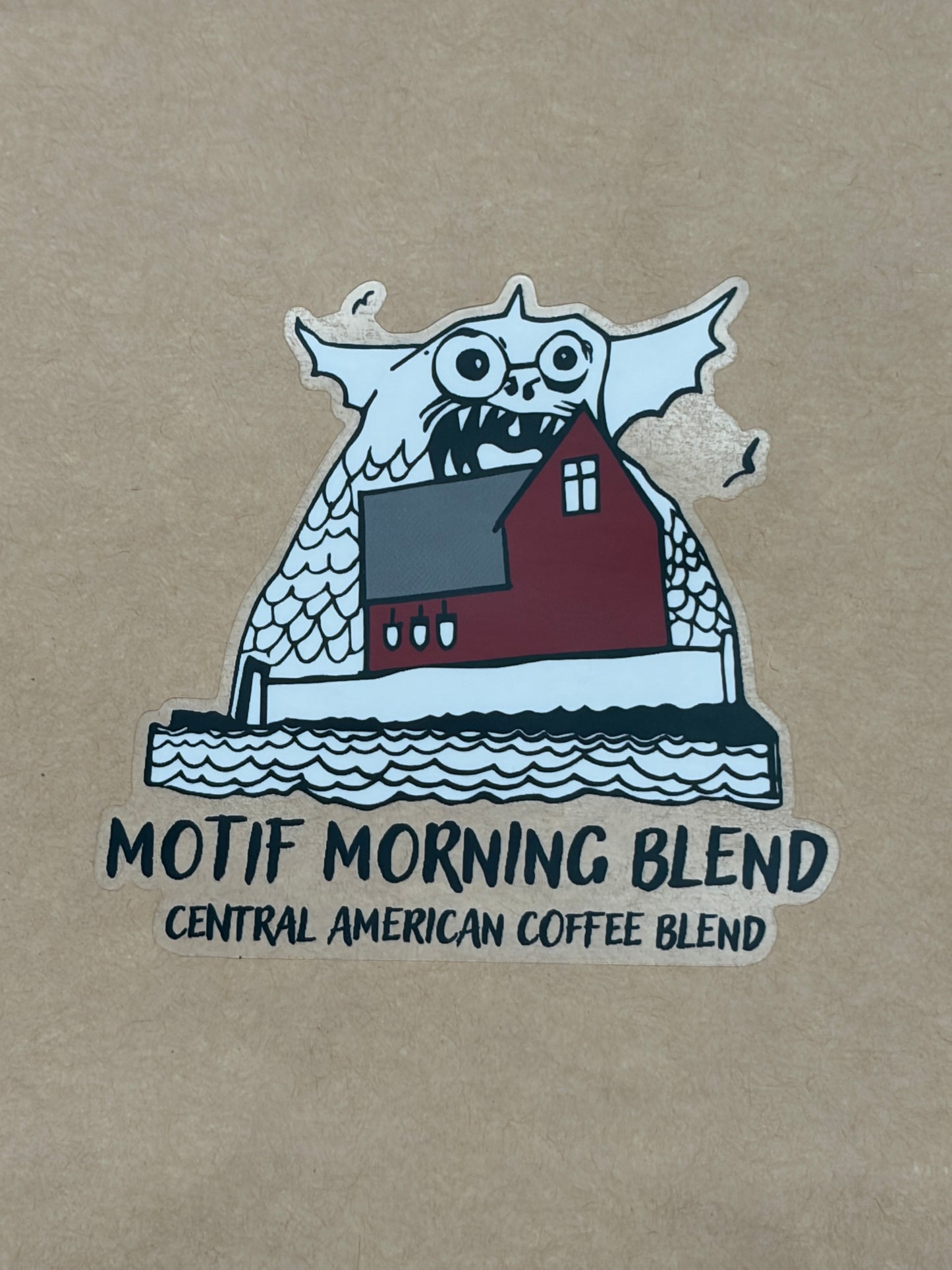 Motif Roasters Packaging Stickers