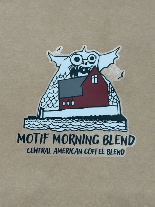 Motif Roasters Packaging Stickers